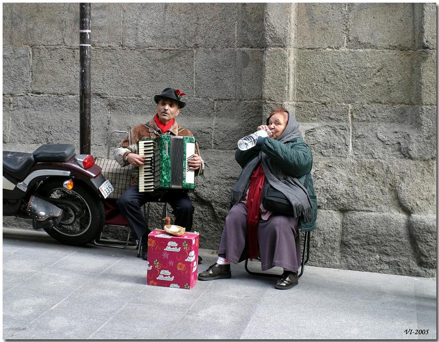 Street musicians