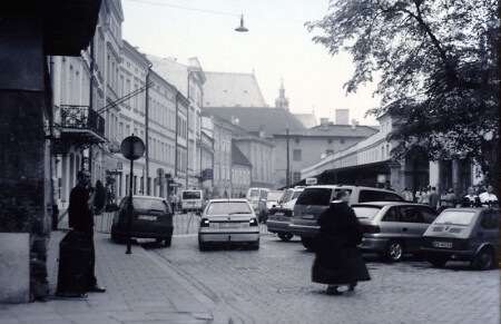 Краков. Утро, пасмурно