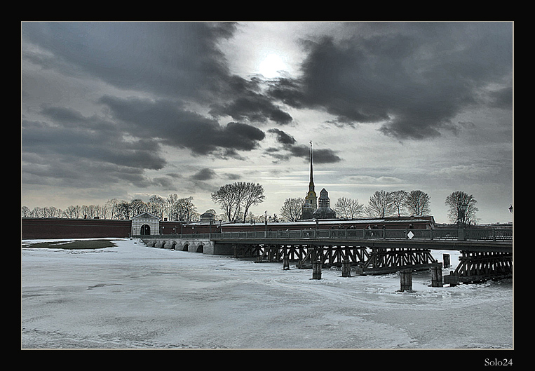 Зимний Петербург...