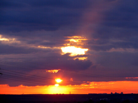 закат в Домодедово