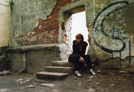 Such a lonely little girl in a cold cold world