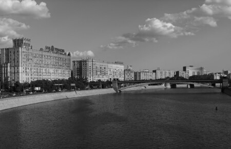 Москва в ч/б