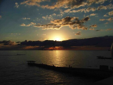 Летний вечер в Сочи.