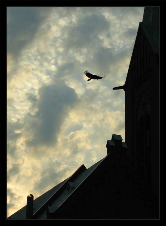 The New Gertrude's Church at 5:45 AM 