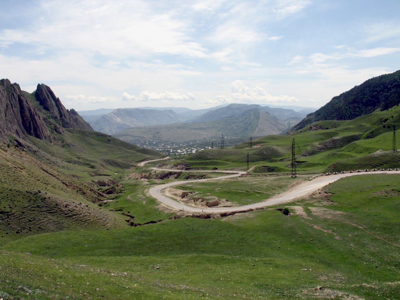 Дорога в Леваши