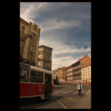 Пражские зарисовки. Tram.