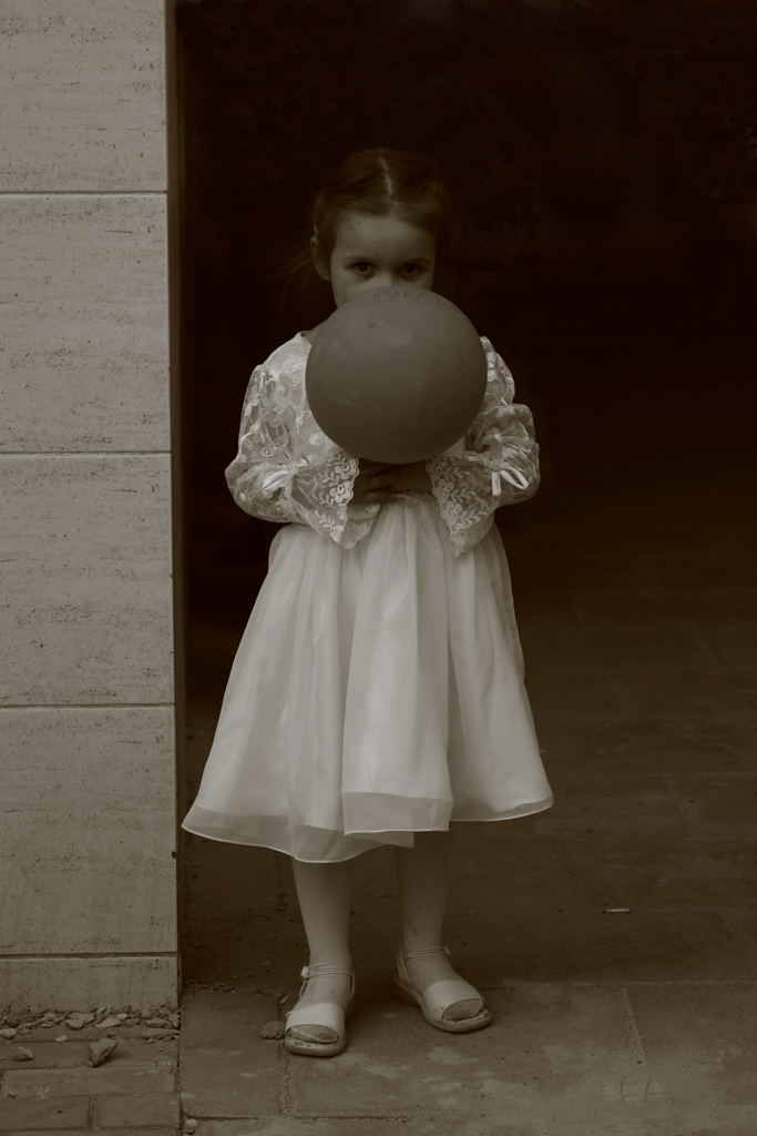 girl with the balloon