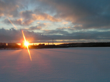 Зимний закат