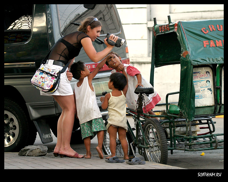 Дети Манилы. Philippines.