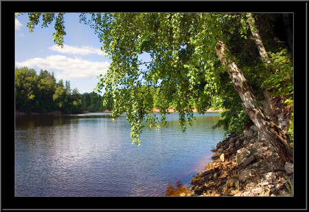 У реки