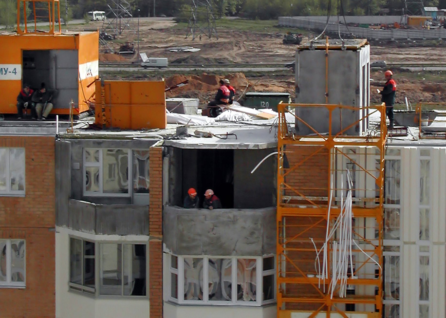 Весной мы наблюдаем массовое спаривание и строительство гнезд.