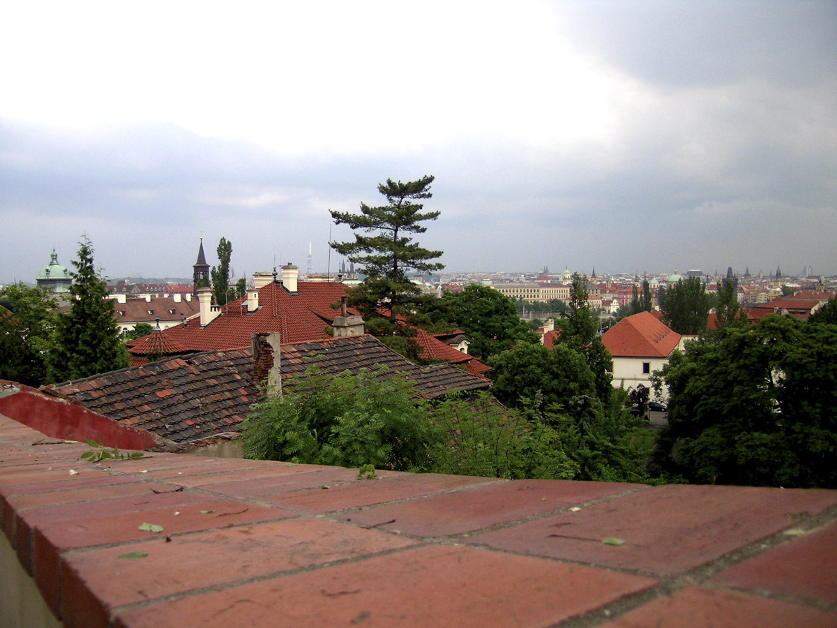 Прага, крыши 1