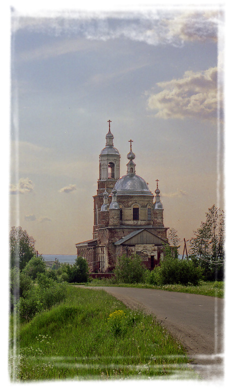 Церковь в Ножкино, под Чухломой