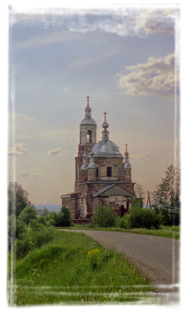 Церковь в Ножкино, под Чухломой