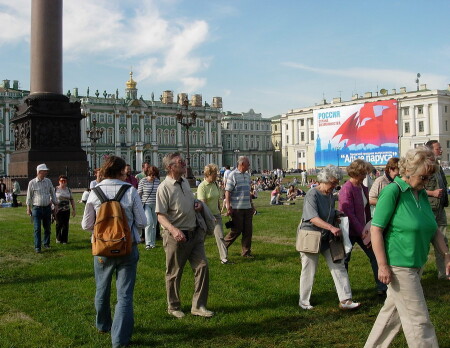 22 июня 2005. Немцы на Дворцовой.