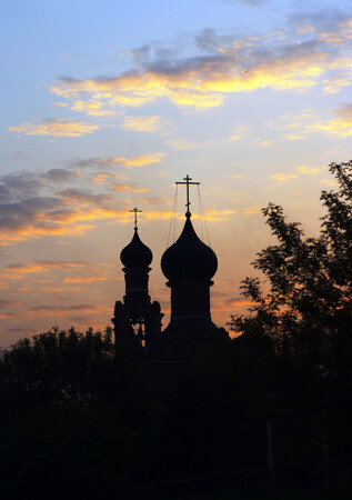 Нетрадиционный закат