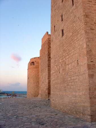 Рибат в Монастир. Закат.