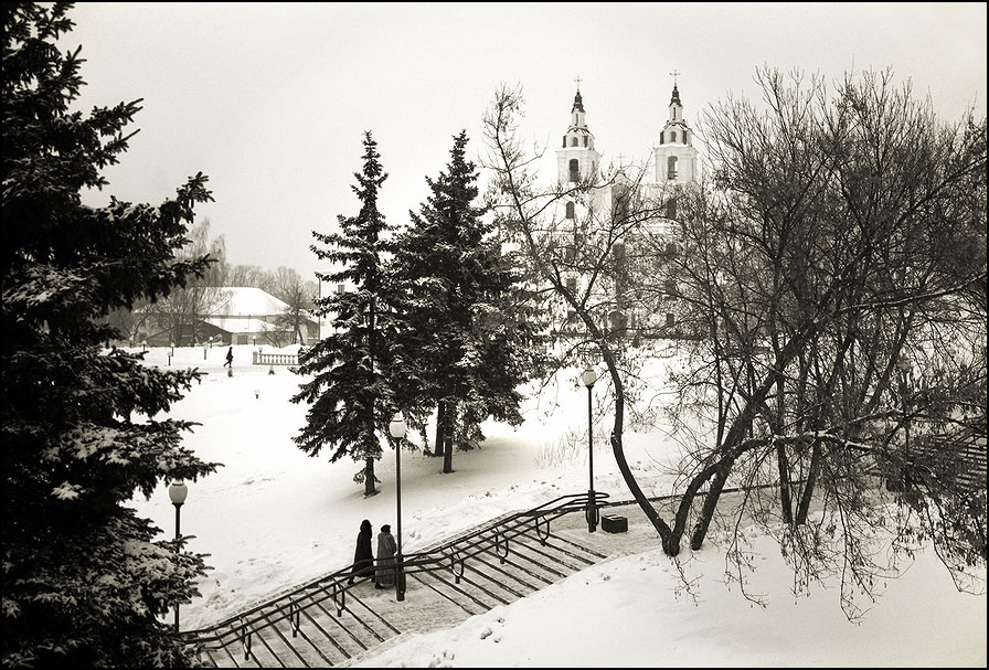 Минск. Зима