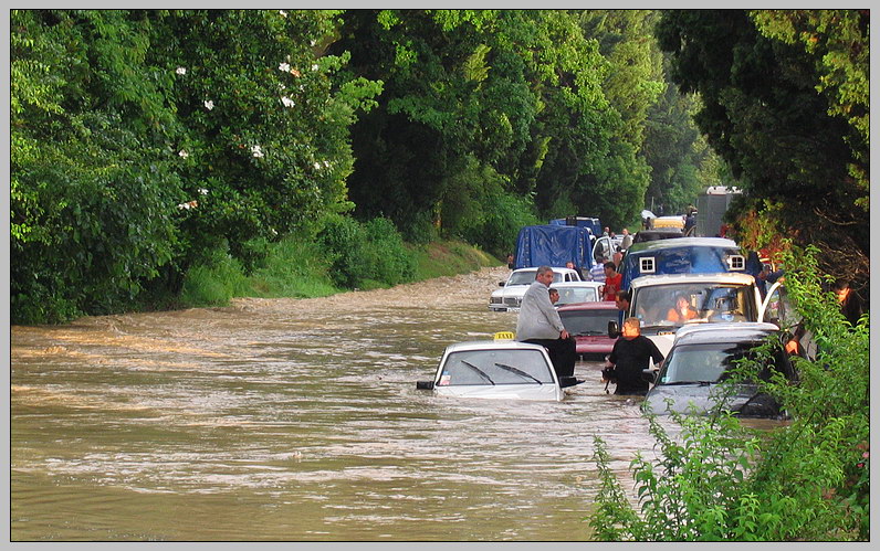 потоп в Адлере 21.06.2005