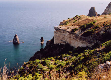 берега