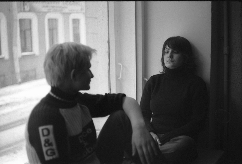 talking
