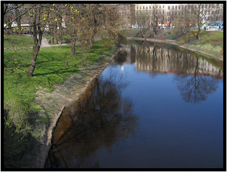 Весна в Риге