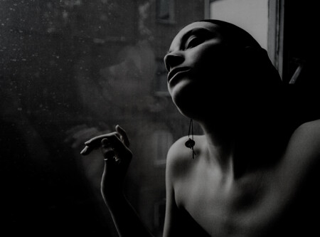on the window