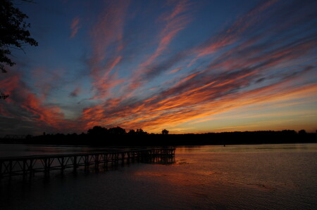 Закат на Дону