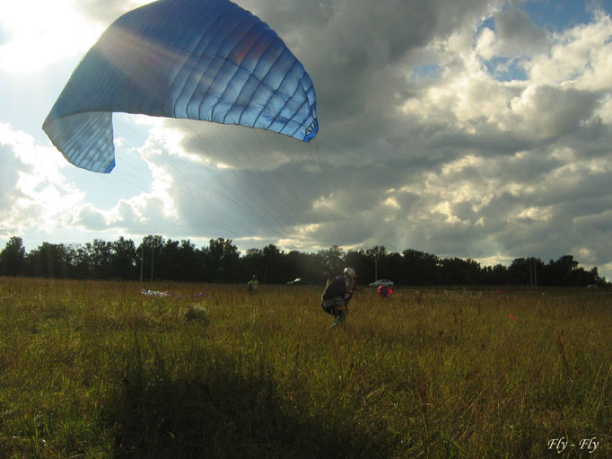 Taking off
