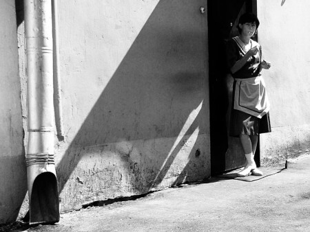 Официантка