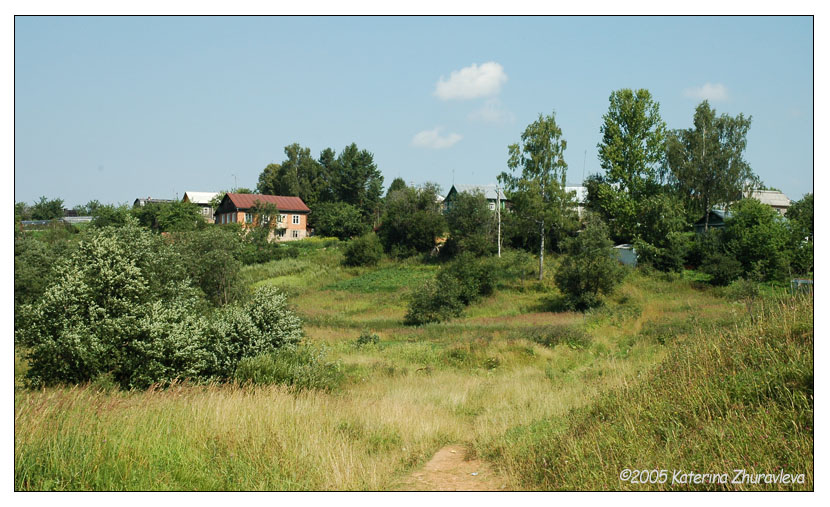деревенский пейзажик