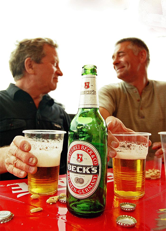 В компании с &quot;Beck's&quot;