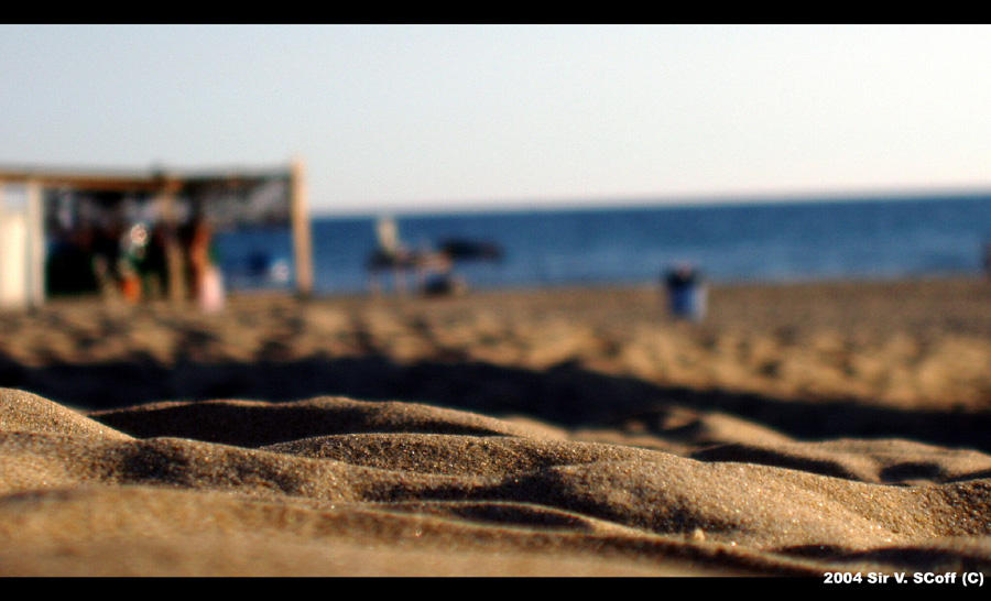 golden sand