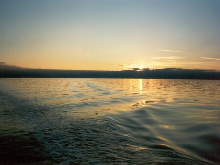Закат в Белом море