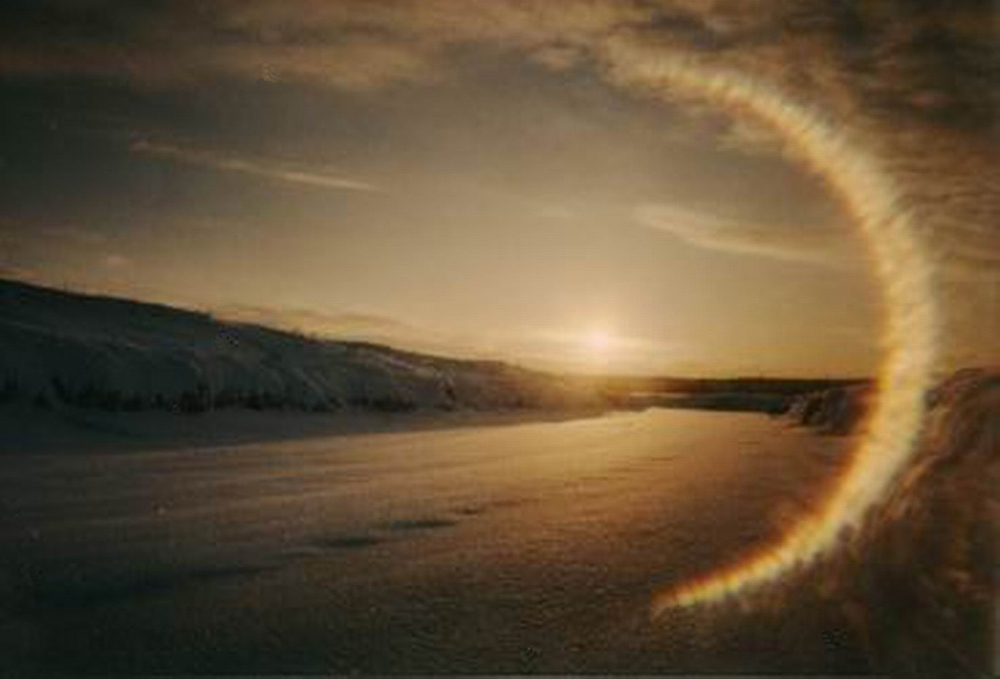 Зимнее солнце