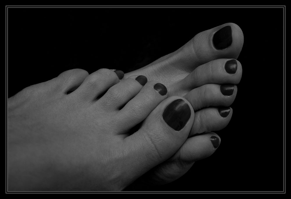 bare feet