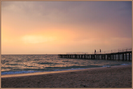 Дорога в море