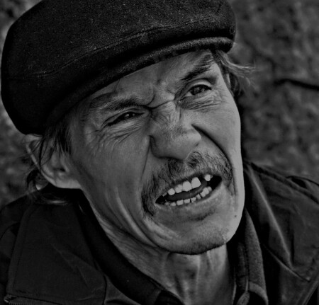 Ну ты га-а-а-д.... (вариант чб)