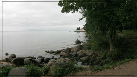утро в петергофе