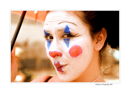 ……….and then someone asked her. What are you doing here? I am here to make you smile.