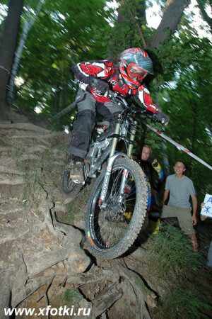 downhill