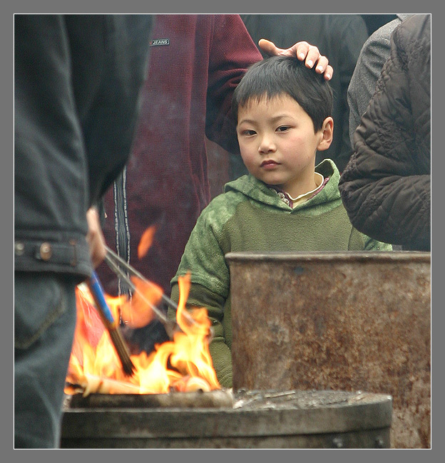 Child and Flame
