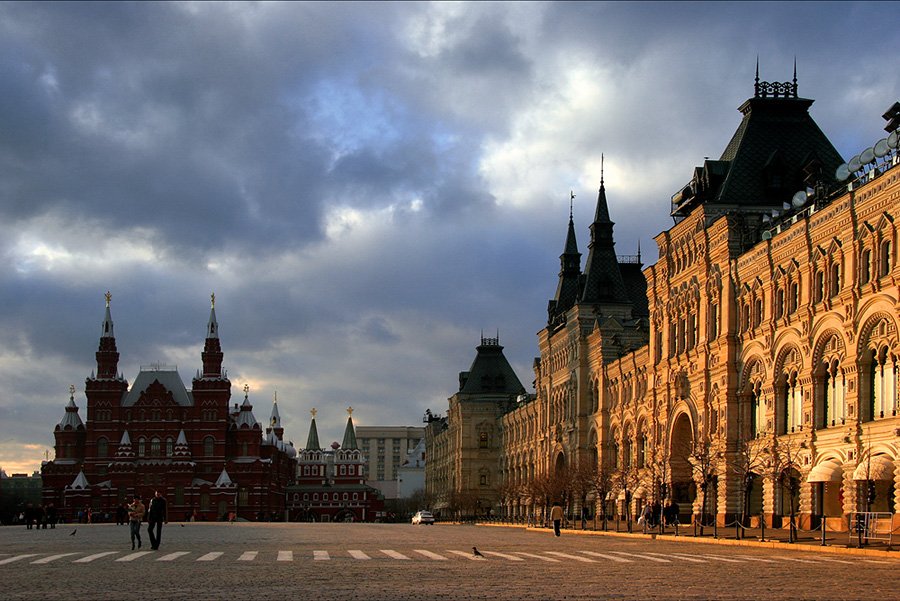 Про Площадь и законопослушную ворону