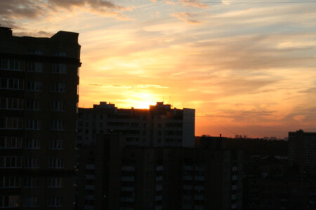 Городской закат
