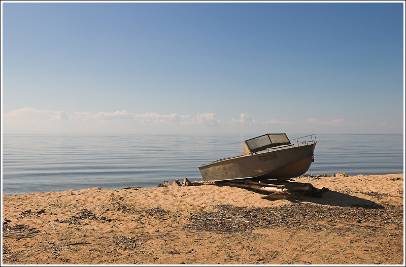 На море штиль.