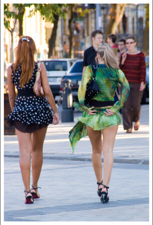 Дефиле. Киев. Сезон - уходящее лето, 2005.
