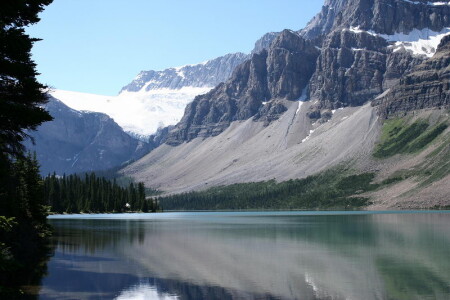 Along Icefields parkway