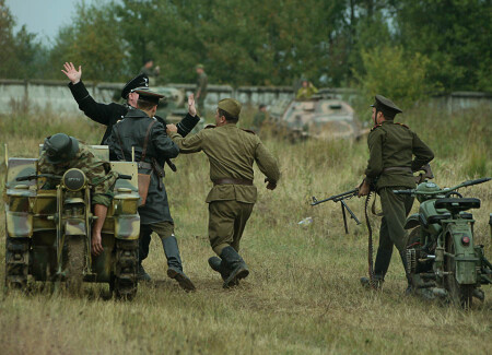 Ты кого подрезал на своем тракторе
