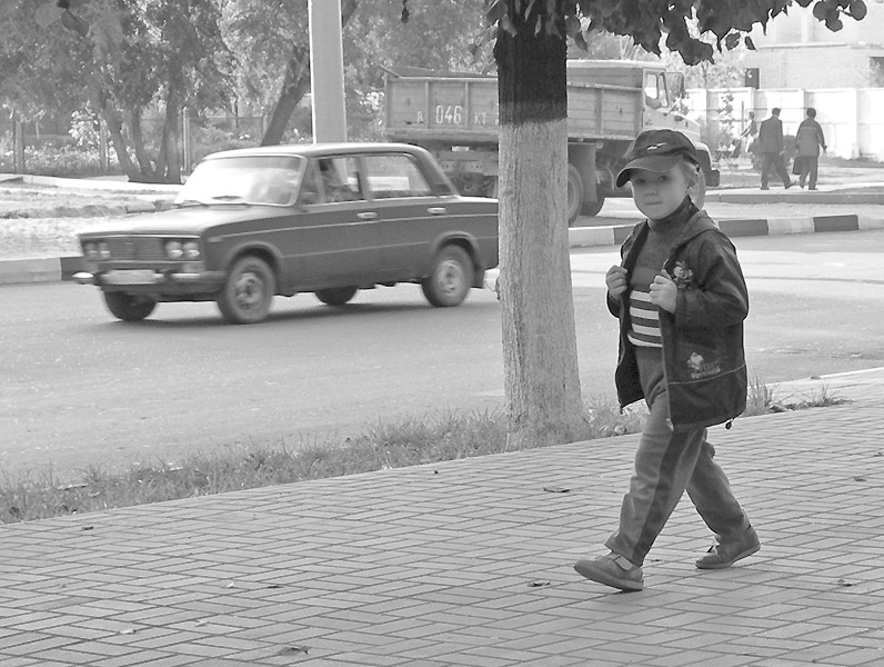 очень важный пешеход