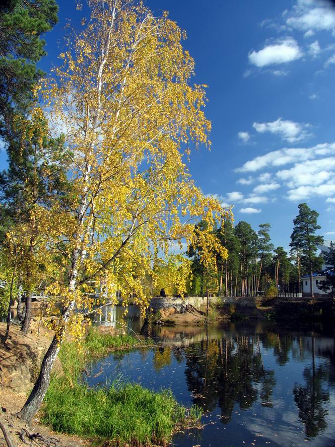 Осень в парке имени Гагарина